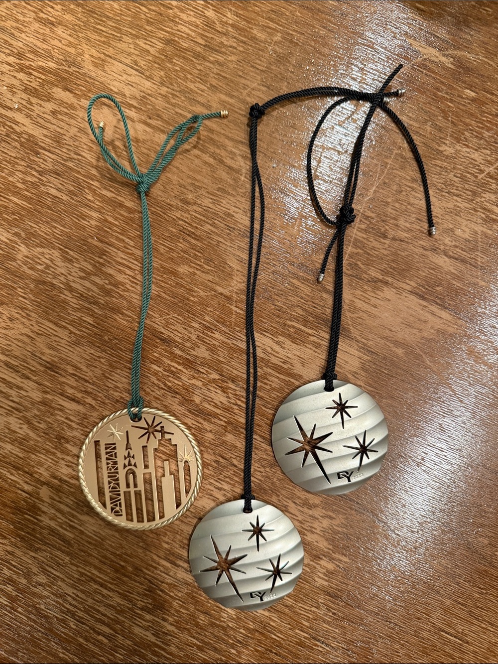 David Yurman Holiday Ornaments